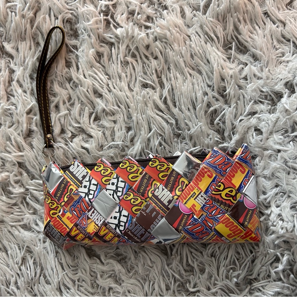 Nahui Ollin Candy Wristlet Clutch Purse Wallet - Picture 5 of 9